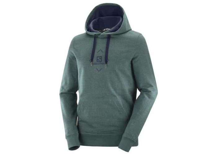 SALOMON MIKINA SHIFT HOODIE M GREEN GABLES /NIGHT SKY